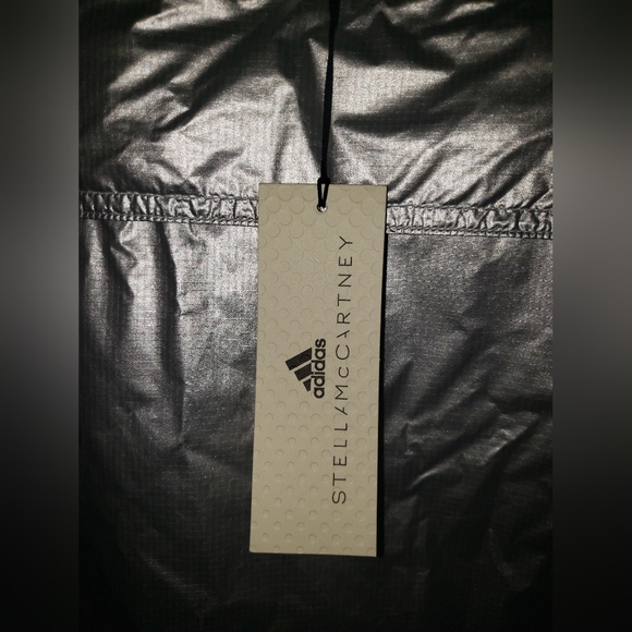 Stella McCartney Jackets & Blazers - Adidas Stella McCartney black Silver windbreaker reflective Jacket